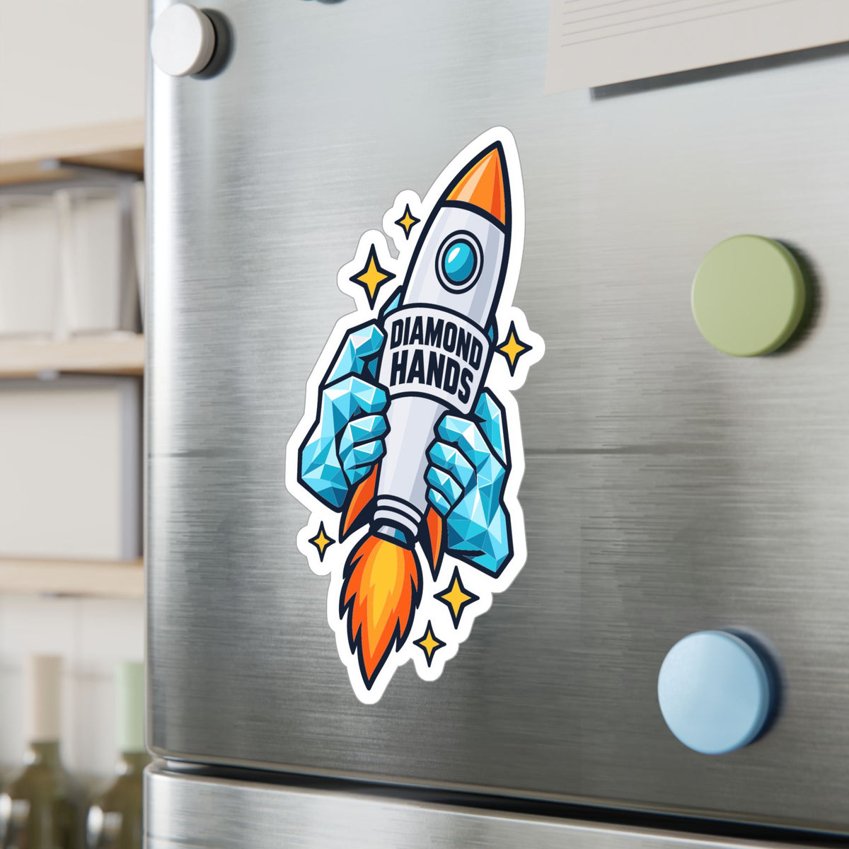 Day Trading Sticker - Diamond Hands Decals for the Stock Market and Forex Trader, Laptop & Water Bottle Decor
