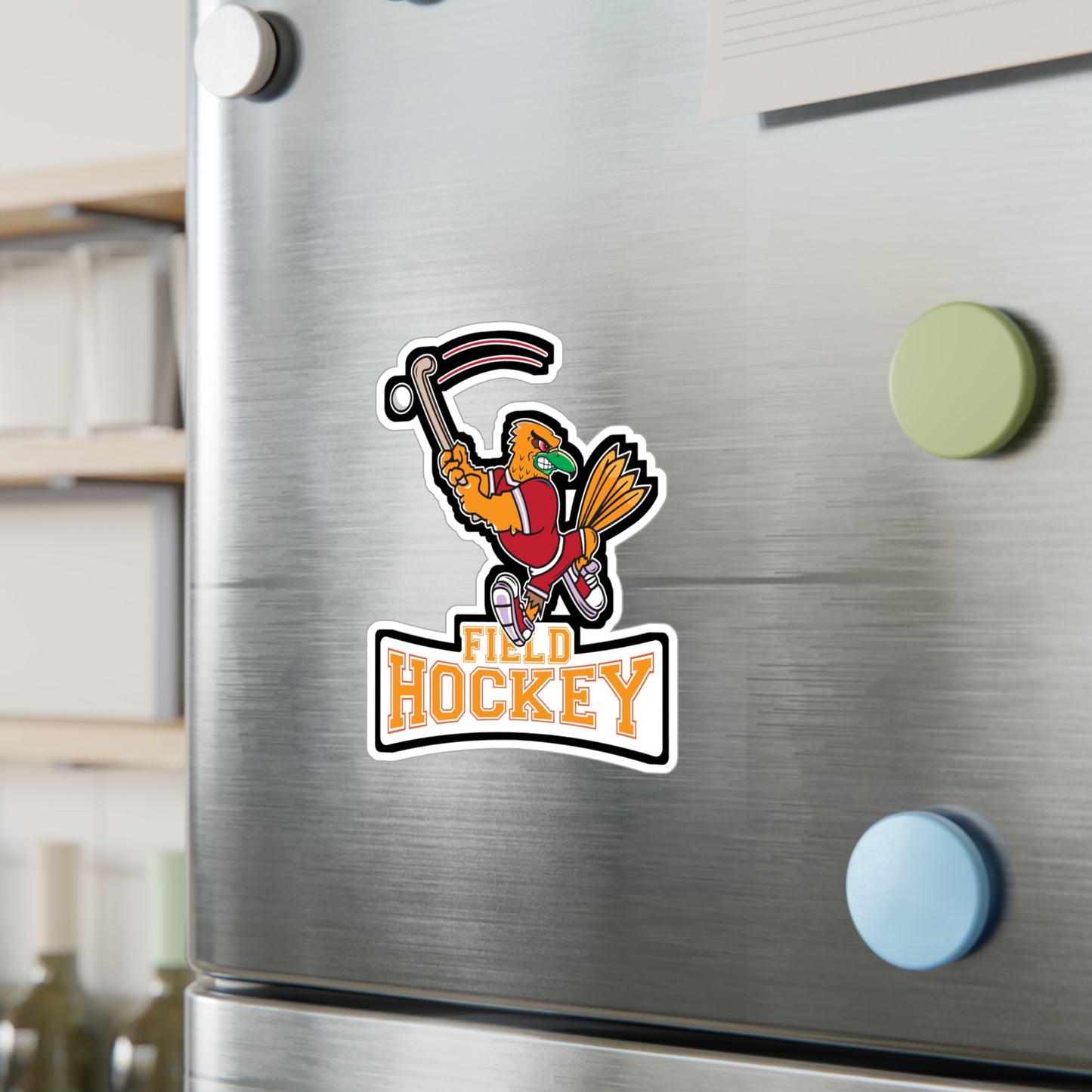 Field Hockey - Field hockey Sticker for Laptop Sticker. Water Bottle Sticker, Vinyl Hockey Decal - Field hockey Gift