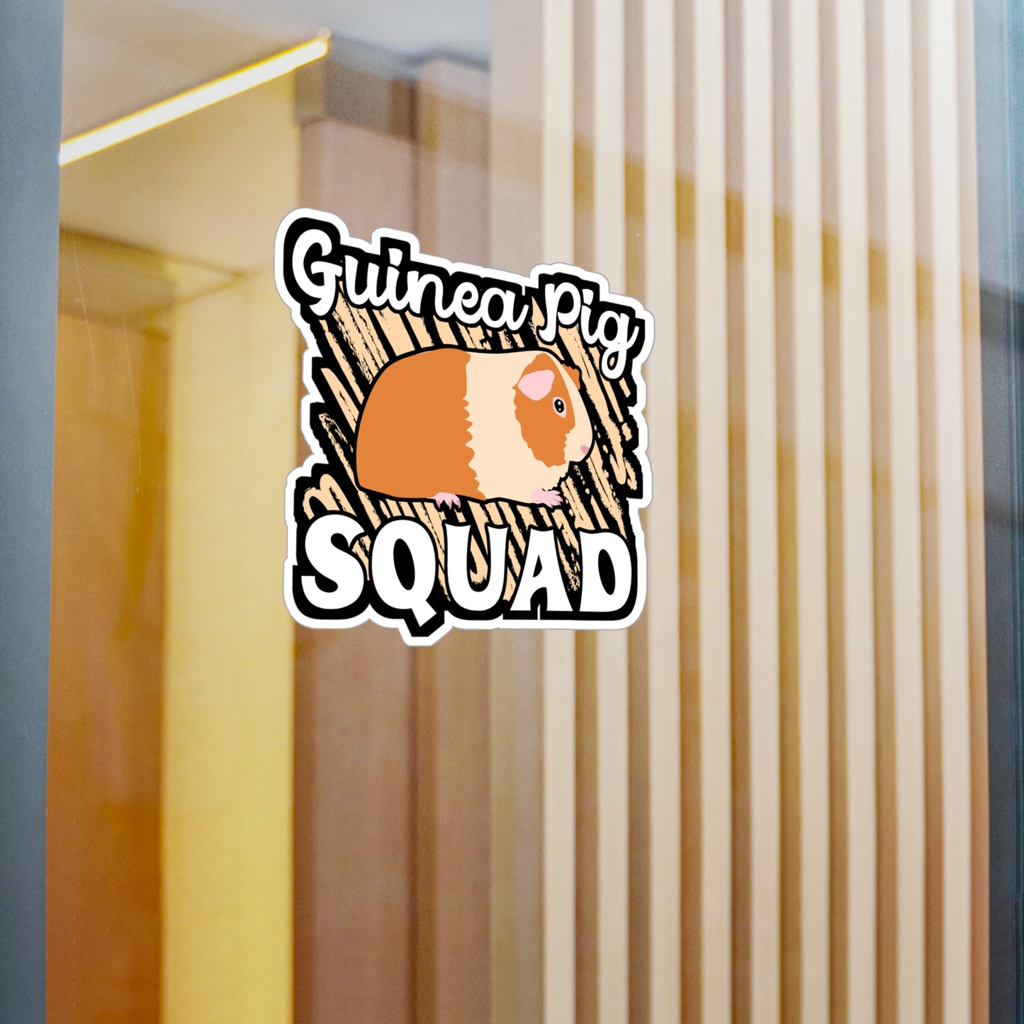 Guinea Pig Squad | Guinea Sticker | Guinea pig Decals | Furry Laptop Sticker | Guinea Gift | Guinea pig Gift