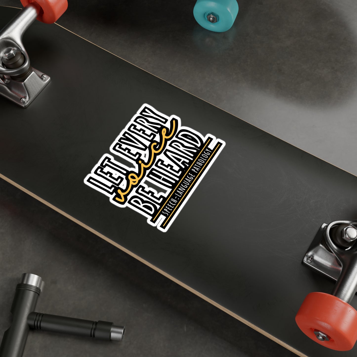 Let Every Voice Be Heard Speech-Language Pathology | Speech-pathology Sticker | Phoneme Decals | Speech-pathology Gift