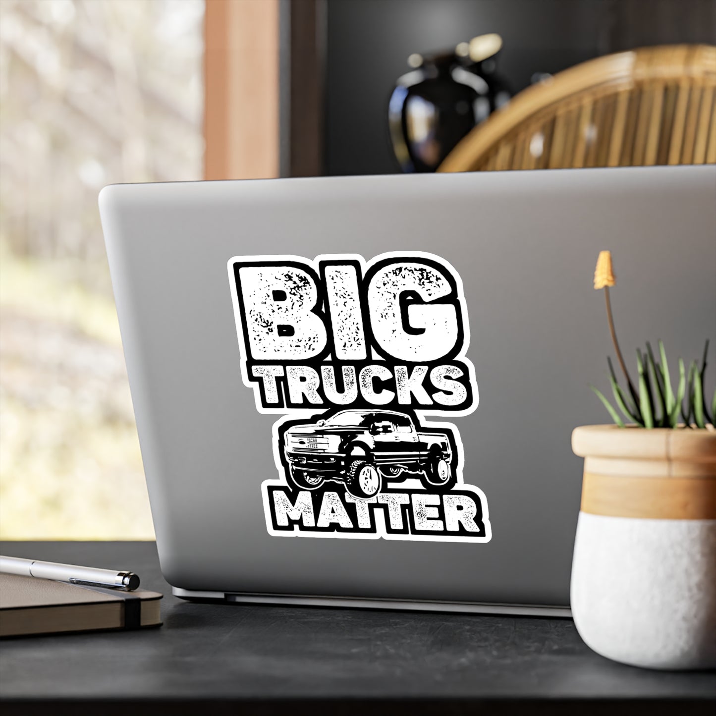 Big Trucks Matter Lifted Trucks | Lifted-truck Sticker | Mudding Decals | Mud-bogging Laptop Sticker | Lifted-truck Gift | Mudding Gift