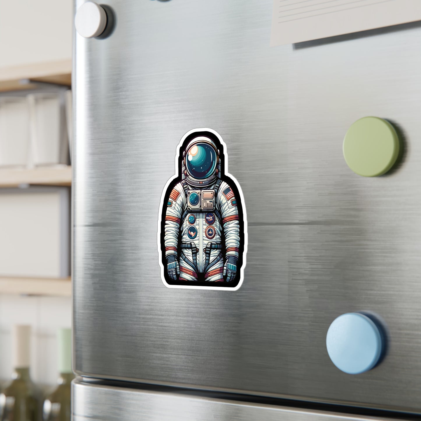 Astronaut - Space Sticker for Car Window Wall Laptop Sticker. Water Bottle Sticker, Vinyl Astronaut Decal, Cosmos Sticker - Space Gift