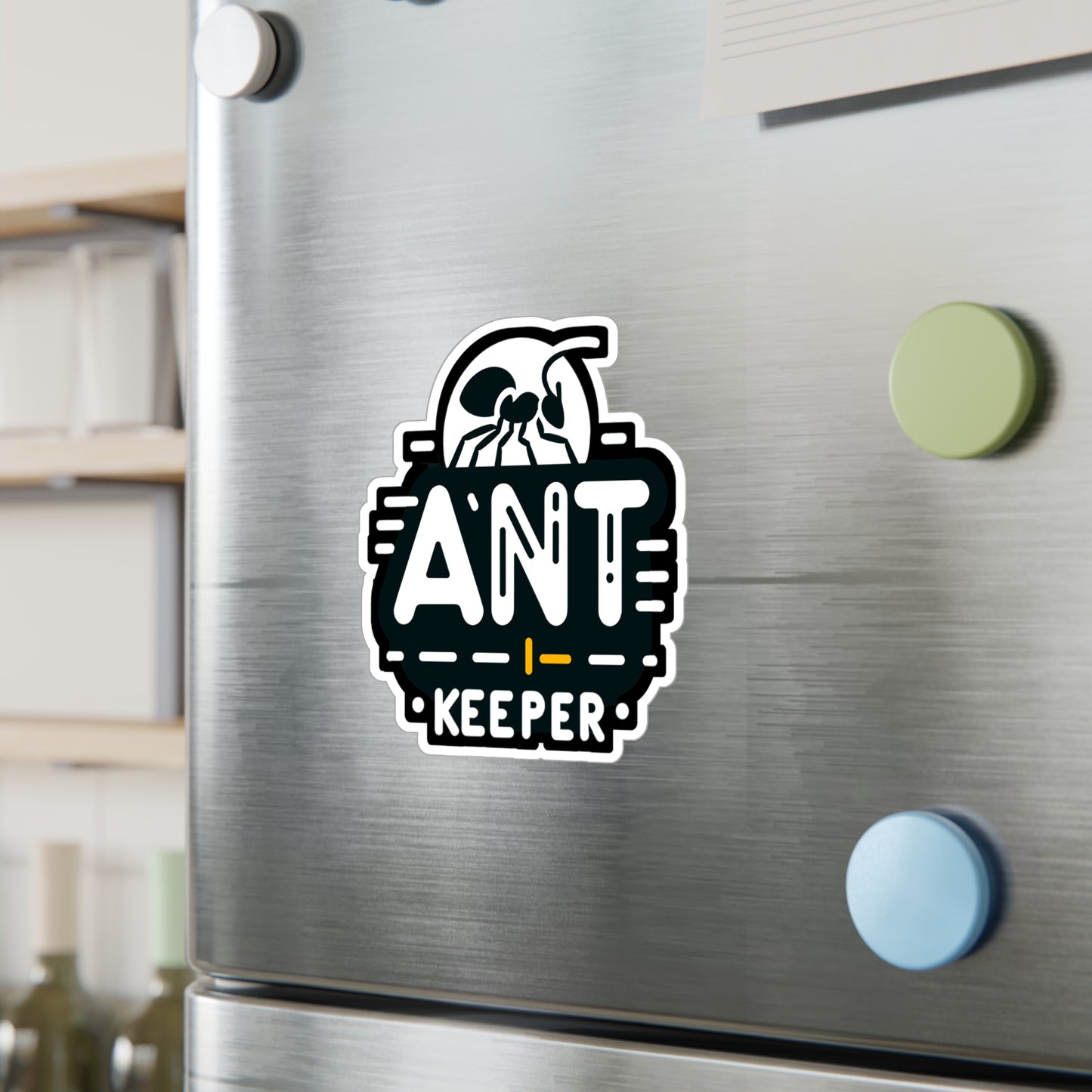 Ant Keeper - Entomology Sticker for Car Window Laptop Sticker. Water Bottle Sticker, Vinyl Pin Decal, Entomologist Sticker - Entomology Gift