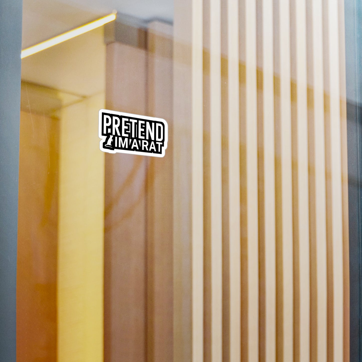 Pretend im a rat - Rat Sticker for Wall, Laptop, Window, Truck, Car Rat Gift Vinyl Rats Decal Sticker