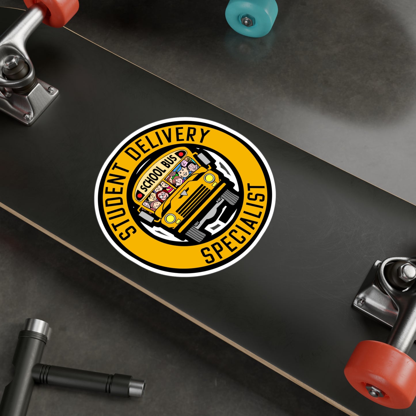 Student Delivery Specialist | School Sticker | Bus Decals | Driver Laptop Sticker | School Gift | Bus Gift