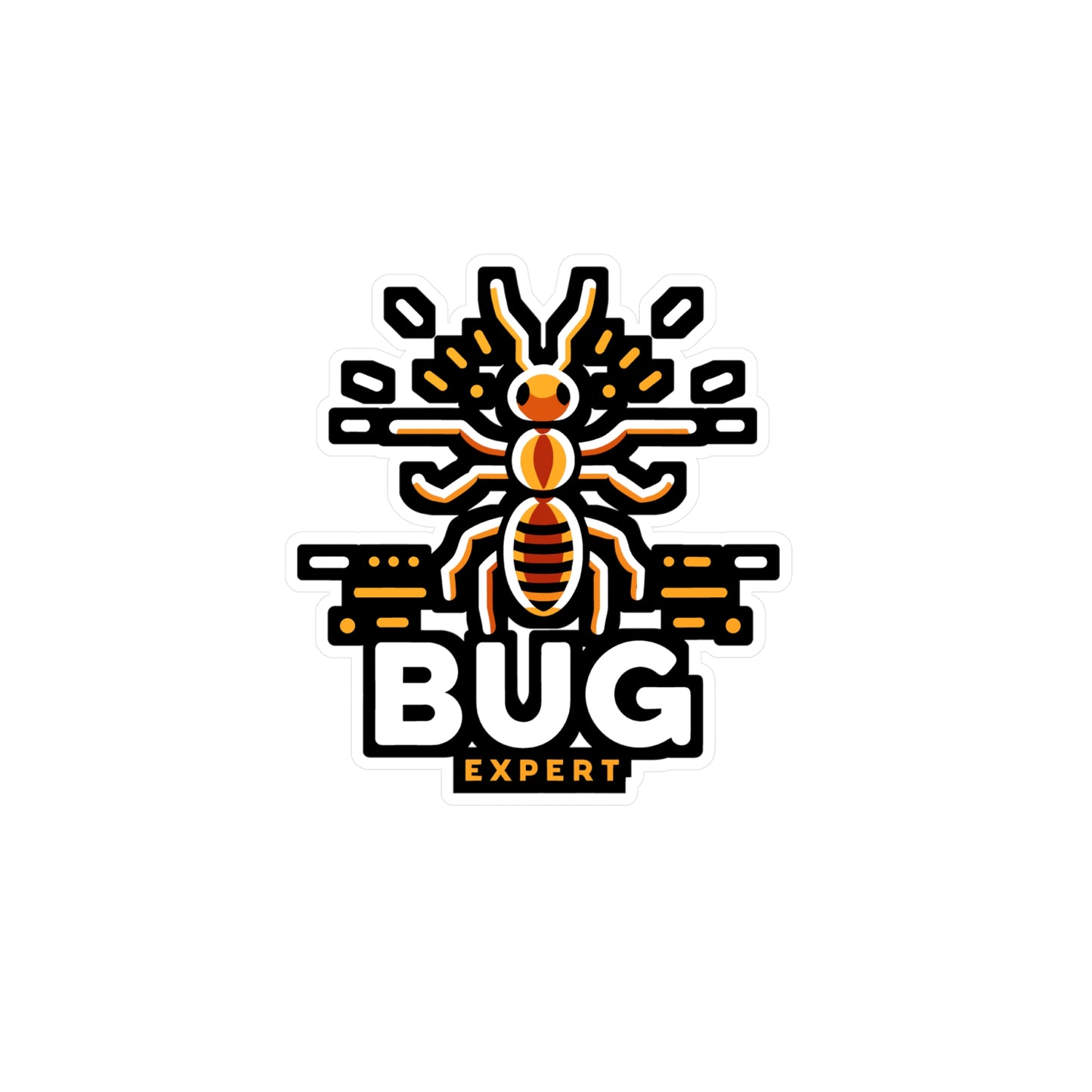 Bux Expert - Entomology Sticker for Car Window Laptop Sticker. Water Bottle Sticker, Vinyl Pin Decal, Entomologist Sticker - Entomology Gift