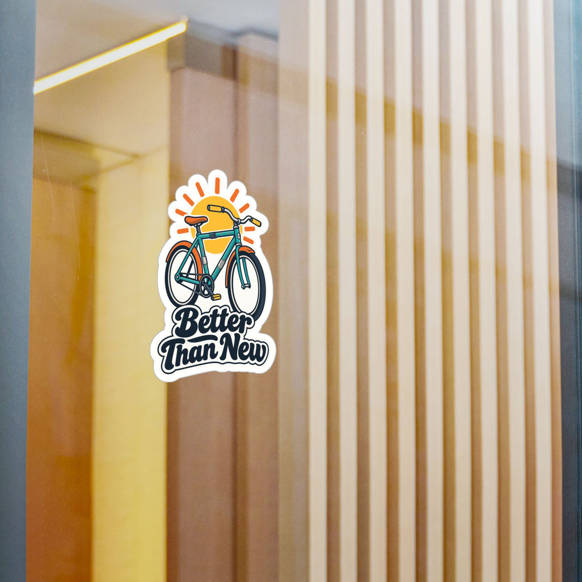 Upcycling Sticker Better Than New – Recycling Art Decals Inspired by Sustainability for Laptop and Water Bottle