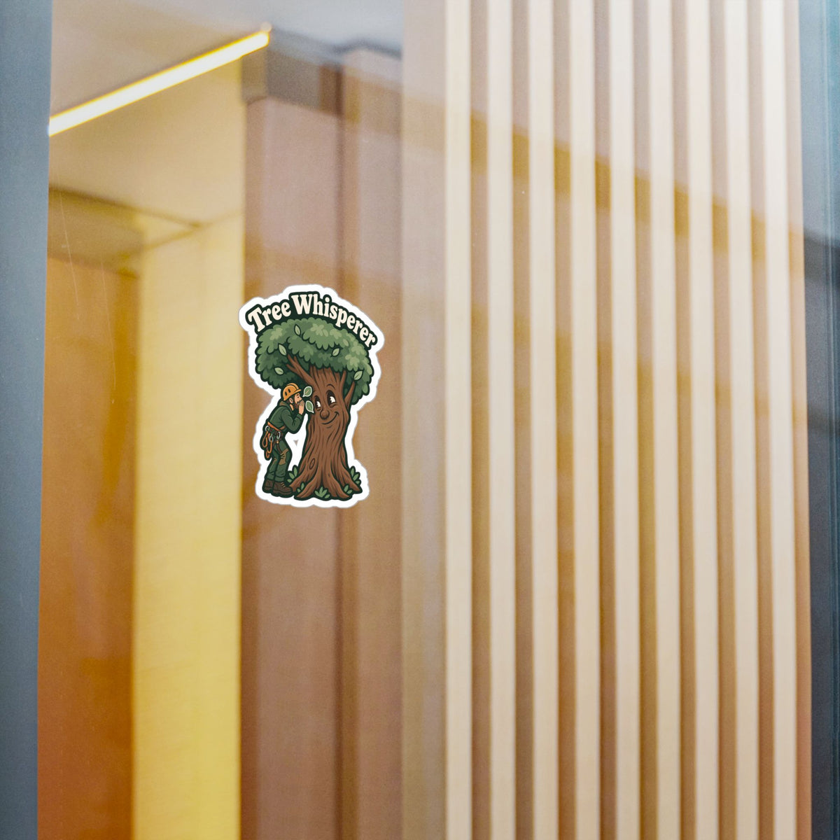 Tree Sticker - Tree Whisperer Design for the Outdoor Worker and Branch Manager, Laptop and Water Bottle Decals