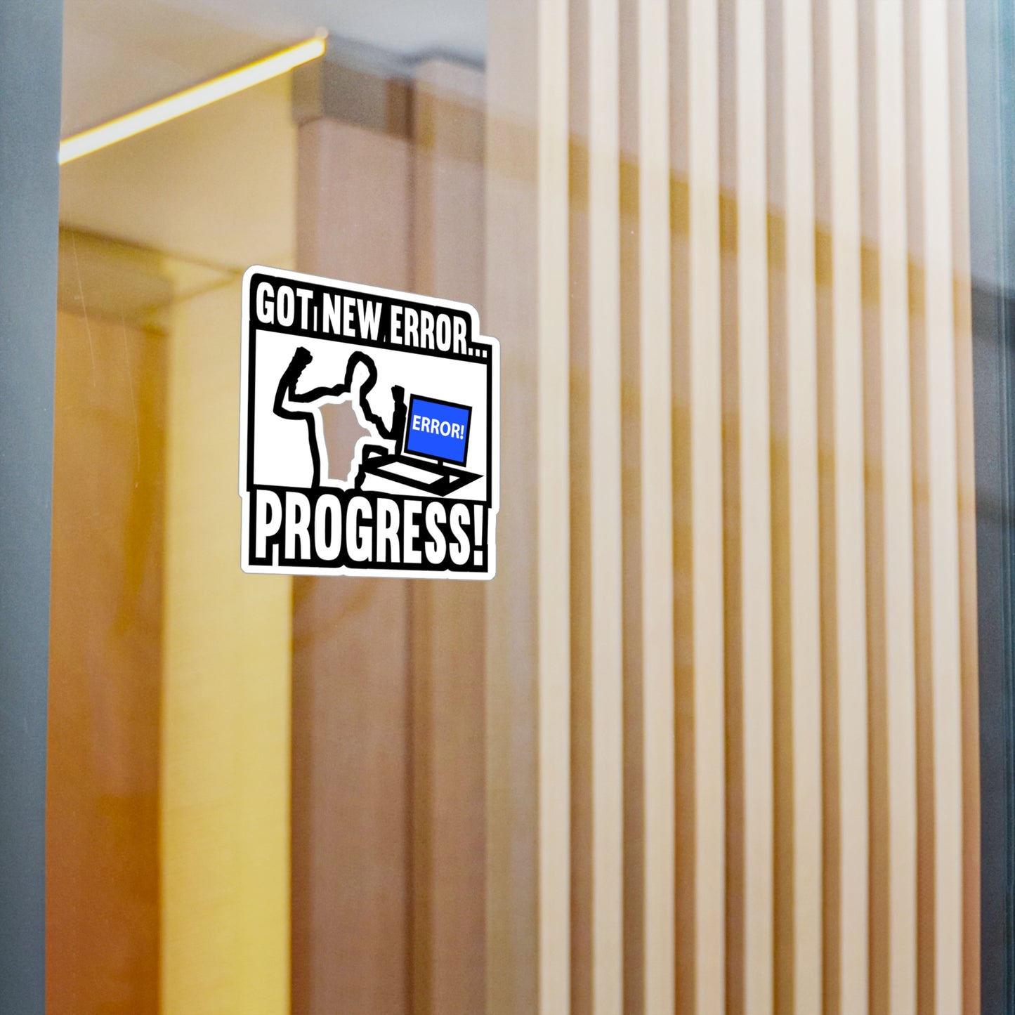 New Error Developer Programmer | Coding Sticker | Programmer Decals | Source-code Laptop Sticker | Coding Gift | Programmer Gift