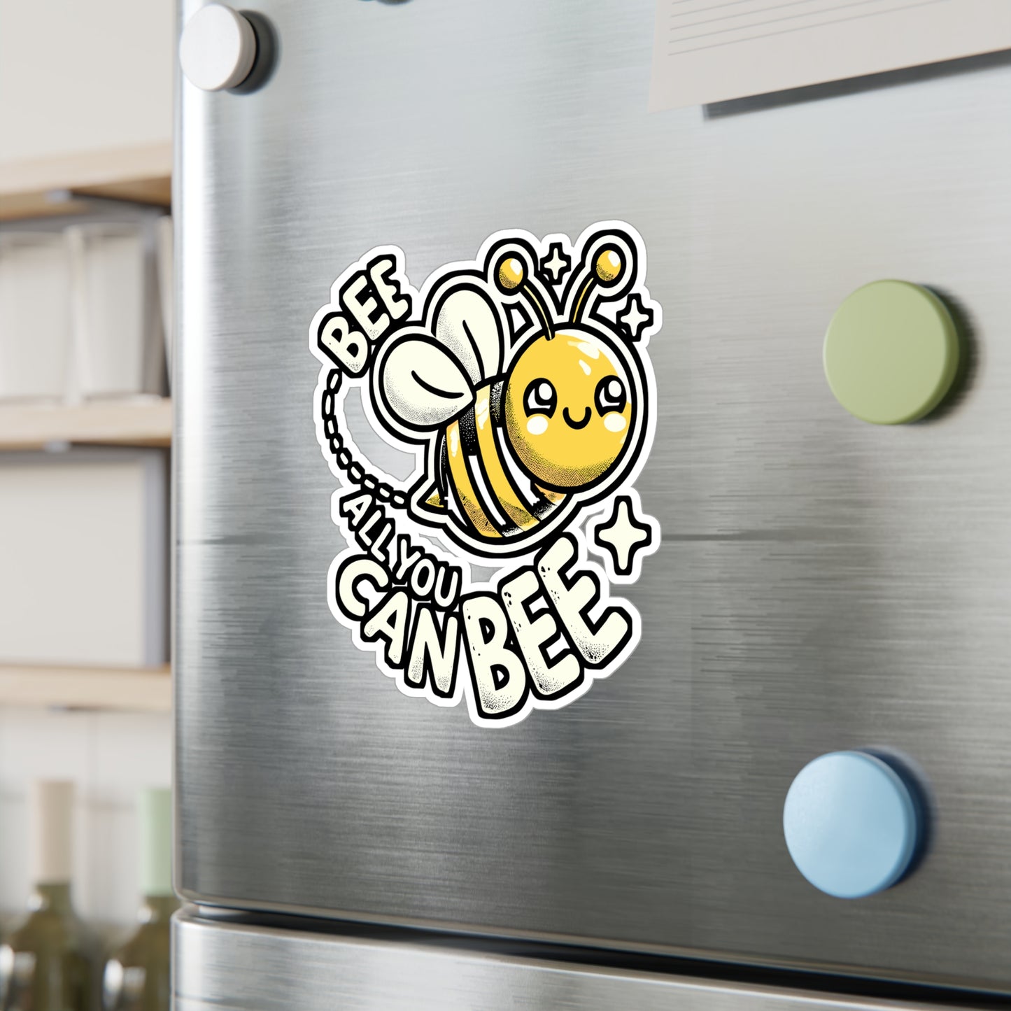 Bee All You Can Bee – Beekeeping Sticker for Laptop or Water Bottle | Vinyl Farmer Decal | Perfect Beekeeping Gift