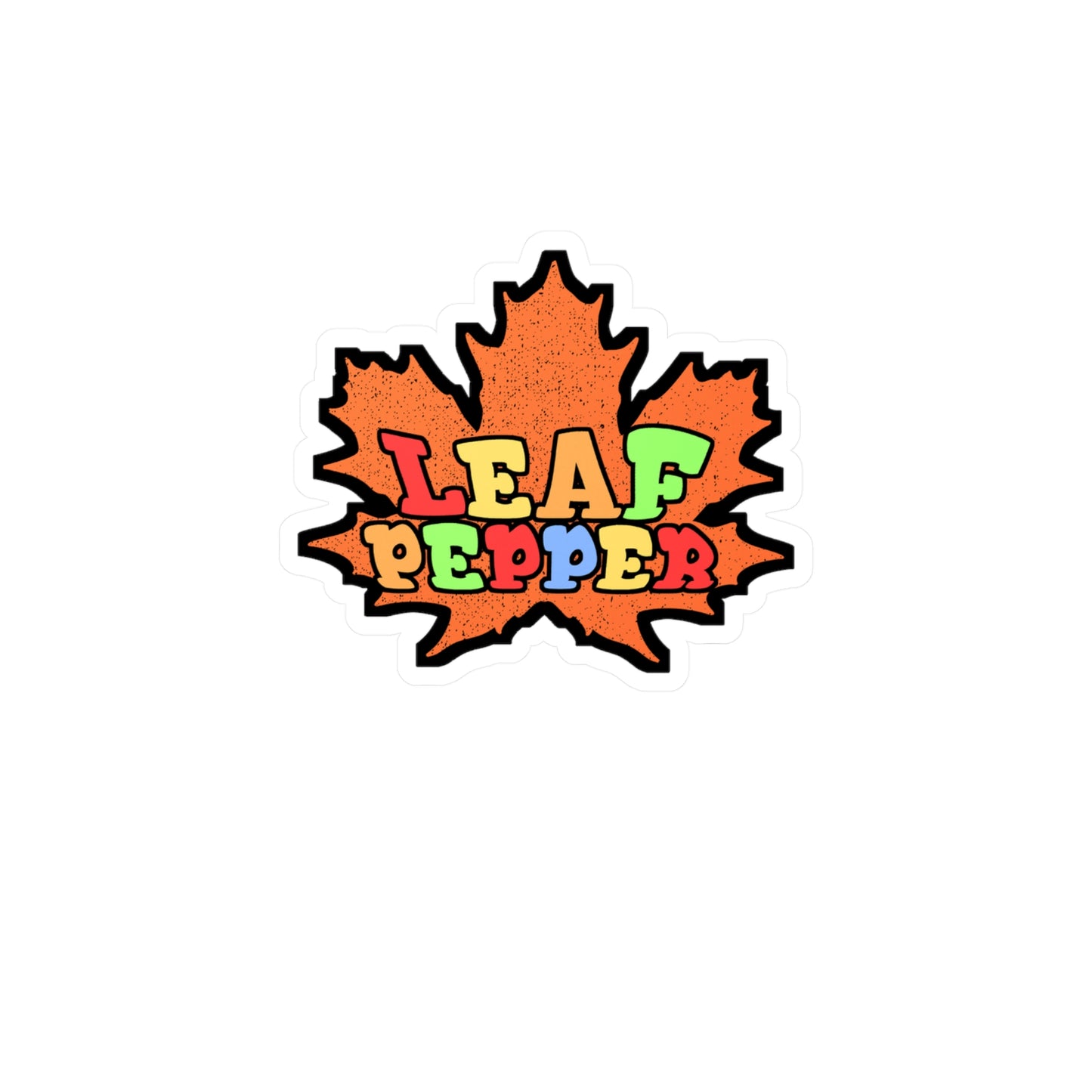 Leaf Pepper | Leaf-blower Sticker | Lawn-mower Decals | Lawn-care Laptop Sticker | Leaf-blower Gift | Lawn-mower Gift