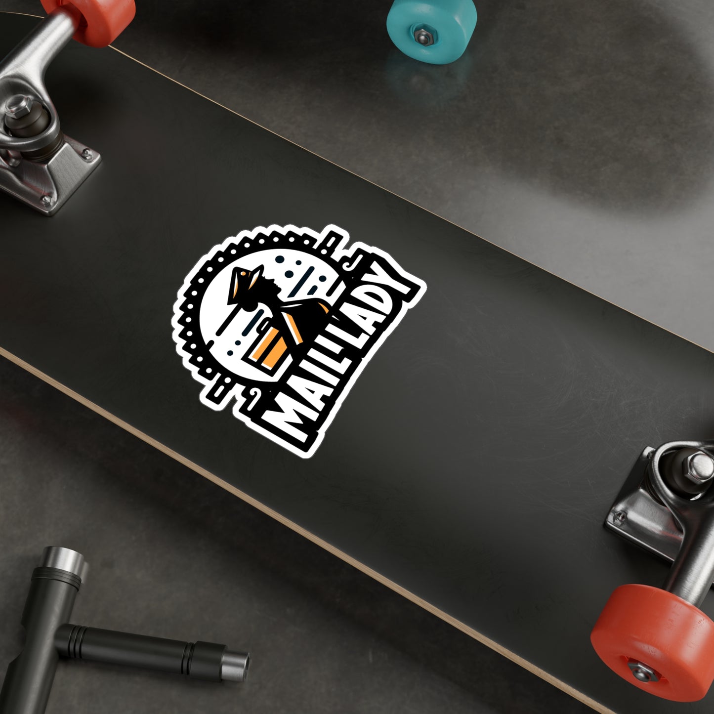 Mail Lady - Postal worker Sticker for Car Laptop Sticker. Water Bottle Sticker, Vinyl Funny postal worker Decal - Postal worker Gift