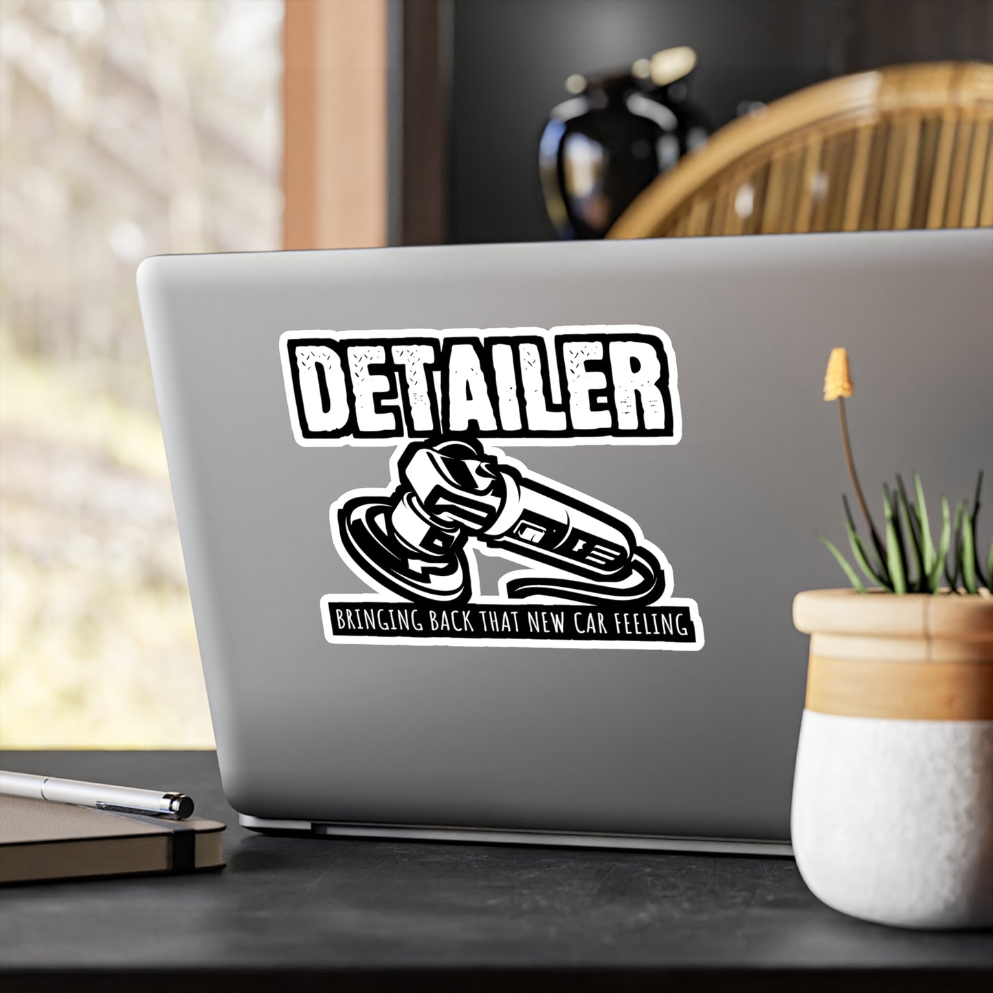 Detailer Bringing Back That New Car Feeling - Car-painter Sticker for Laptop Sticker. Water Bottle Sticker, Vinyl Auto-painter Decal - Car-painter Gift