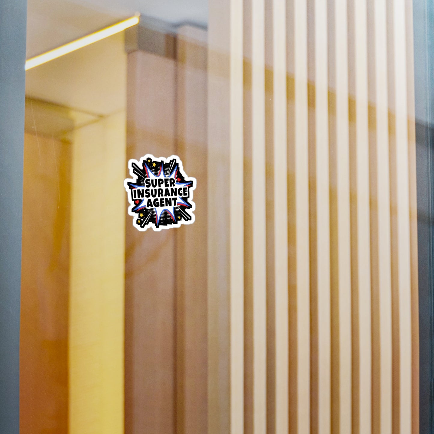 Super Insurance Agent | Insurance-agent Sticker | Policy Decals | Premium Laptop Sticker | Insurance-agent Gift | Policy Gift