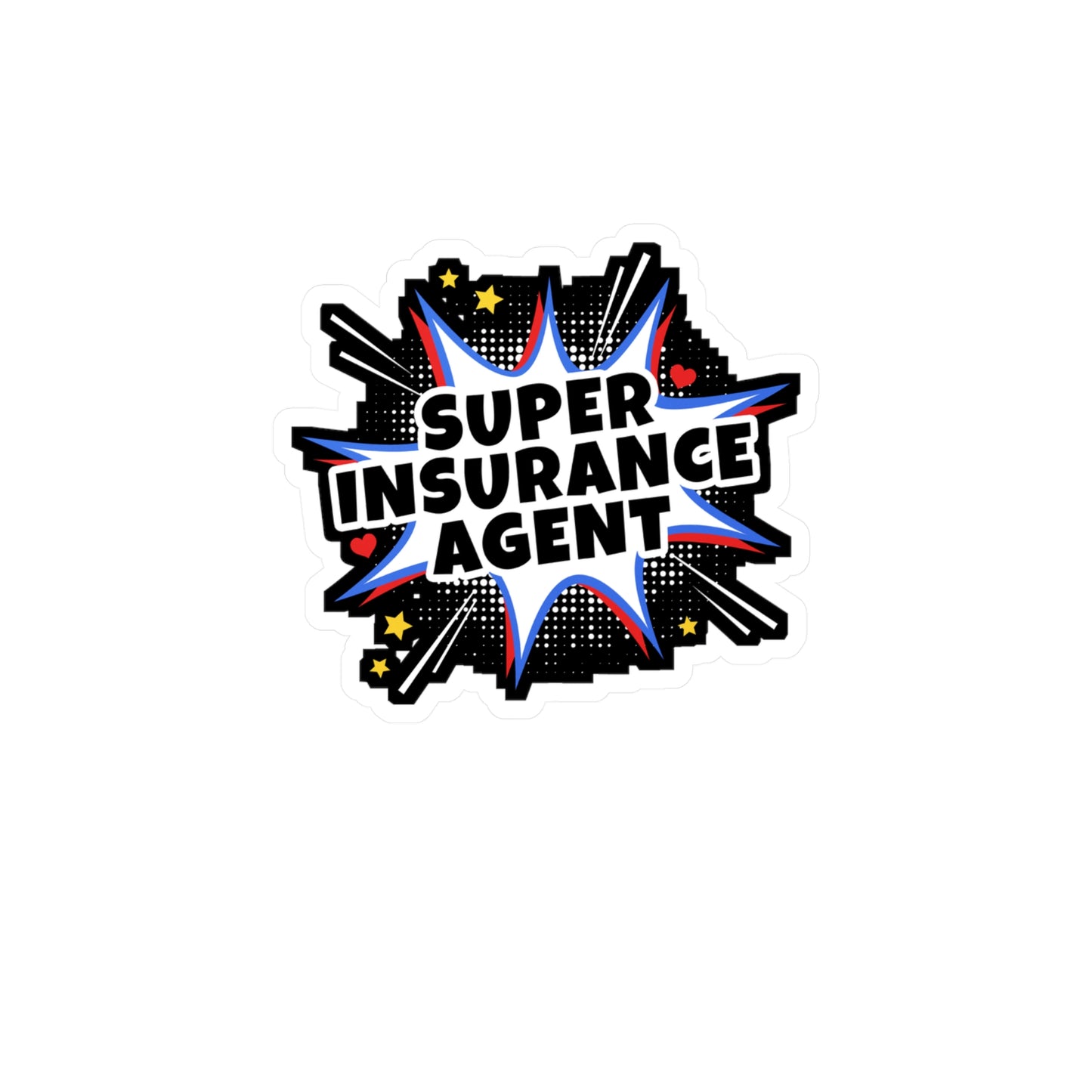 Super Insurance Agent | Insurance-agent Sticker | Policy Decals | Premium Laptop Sticker | Insurance-agent Gift | Policy Gift