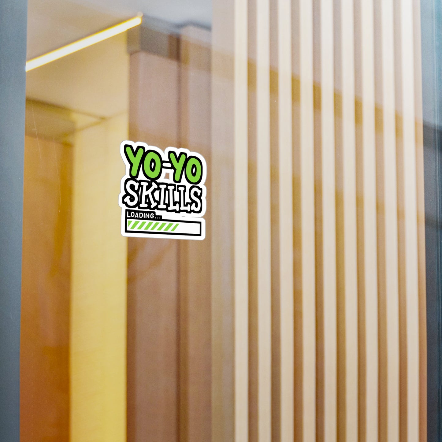 YoYo Skills Loading - Yoyo Sticker for Car Window Laptop Sticker. Water Bottle Sticker, Vinyl Game Decal, 90s Sticker - Yoyo Gift